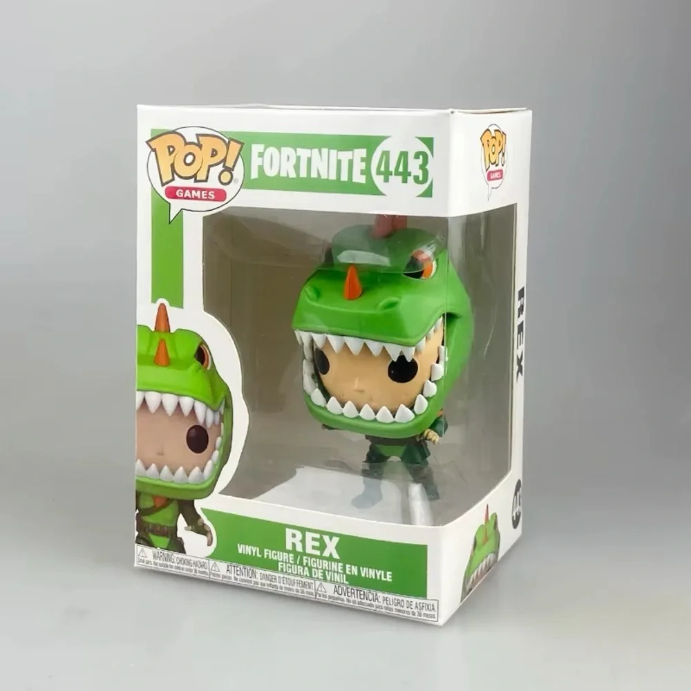Sold on MERCARI! 
BNIB Funko Pop Games Rex Vinyl Figure - #443 - Picture 2 of 2